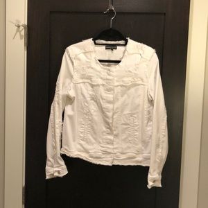 Generation Love distressed jean jacket